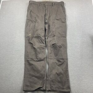 Arborwear Pants Men 36x30 Dark Brown Cedar Flex Double Knee Front Workwear